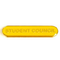 Yellow Student Council Bar Badge