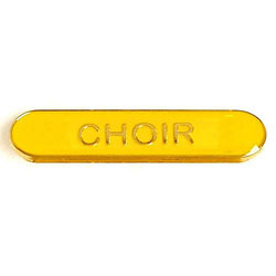 BarBadge Choir Yellow