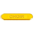 Yellow Choir Bar Badge