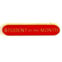 BarBadge Student Of The Month Red