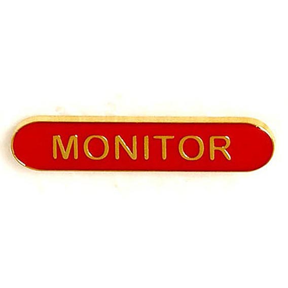 Red Monitor Bar Badge