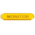Yellow Monitor Bar Badge