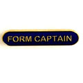Blue Form Captain Bar Badge
