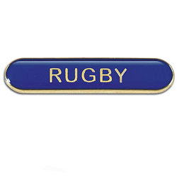 BarBadge Rugby Blue