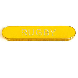 BarBadge Rugby Yellow