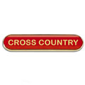 Red Cross Country Bar Badge