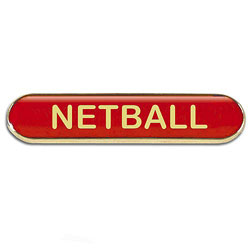 BarBadge Netball Red