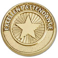 Attendance Pin Badge 20mm