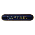 Scholar Bar Badge Captain Blue 40mm