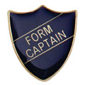 Scholar Pin Badge Form Captain Blue 25mm