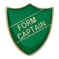 Scholar Pin Badge Form Captain Green 25mm