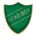 Scholar Pin Badge Head Boy Green 25mm