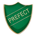 Scholar Pin Badge Prefect Green 25mm