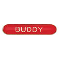 Scholar Bar Badge Buddy Red 40mm