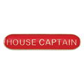 Scholar Bar Badge House Captain Red 40mm