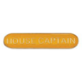 Scholar Bar Badge House Captain Yellow 40mm