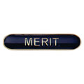 Scholar Bar Badge Merit Blue 40mm