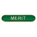 Scholar Bar Badge Merit Green 40mm