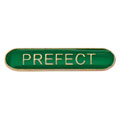 Scholar Bar Badge Prefect Green 40mm