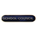 Scholar Bar Badge School Council Blue 40mm