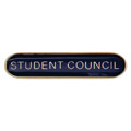 Scholar Bar Badge Student Council Blue 40mm