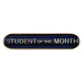 Scholar Bar Badge Student of Month Blue 40mm
