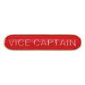 Scholar Bar Badge Vice Captain Red 40mm