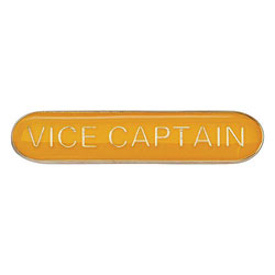 Scholar Bar Badge Vice Captain Yellow 40mm