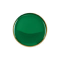 Scholar Pin Badge Round Green 40mm
