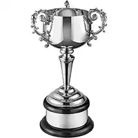 14.5in Equine Cup Silver Plated Cup Complete