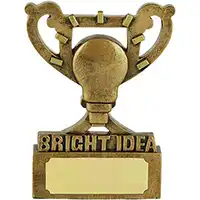 3.25in Mini Cup Bright Idea Award