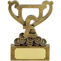 3.25in Mini Cup Financial £ Award