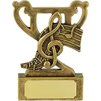 3.25in Mini Cup Music Award