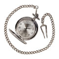 Timeless Pocket Watch Polished Steel 65mm