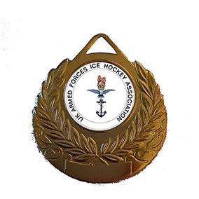 Stock Gold 50mm Medal