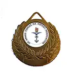 Stock Gold 50mm Medal