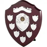 10in Perpetual 7 Silver Shield