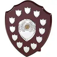 12in Perpetual 12 Silver Shield