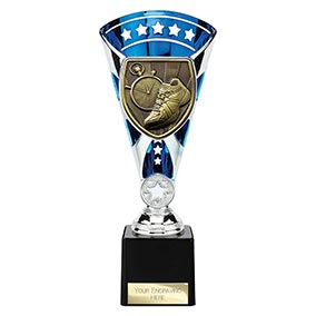 Blue & Silver Cobra Star Running Cup 230mm