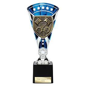 Blue & Silver Cobra Star Motorsport Cup 230mm