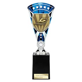 Blue & Silver Cobra Star Swimming Cup 255mm