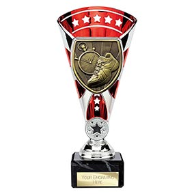 Red & Silver Cobra Star Running Cup 210mm