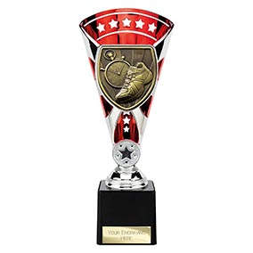 Red & Silver Cobra Star Running Cup 230mm