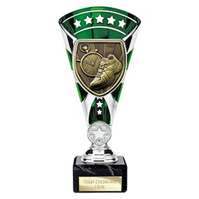 Green & Silver Cobra Star Running Cup 210mm