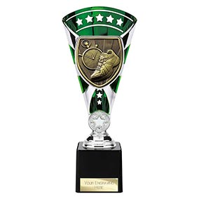 Green & Silver Cobra Star Running Cup 230mm