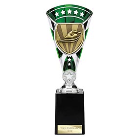Green & Silver Cobra Star Swimming Cup 255mm
