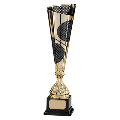 Quest Laser Cut Gold & Black Cup 400mm