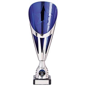 Blue Silver Rising Stars Deluxe Cup 305mm
