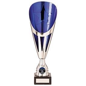 Blue Silver Rising Stars Deluxe Cup 315mm
