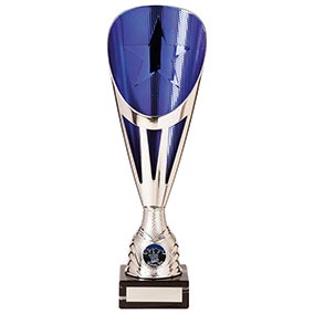 Blue Silver Rising Stars Deluxe Cup 325mm